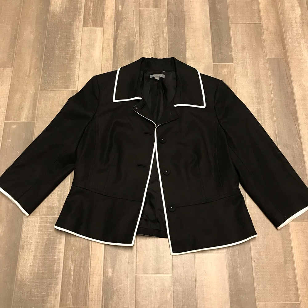 Ann Taylor Black & White Blazer